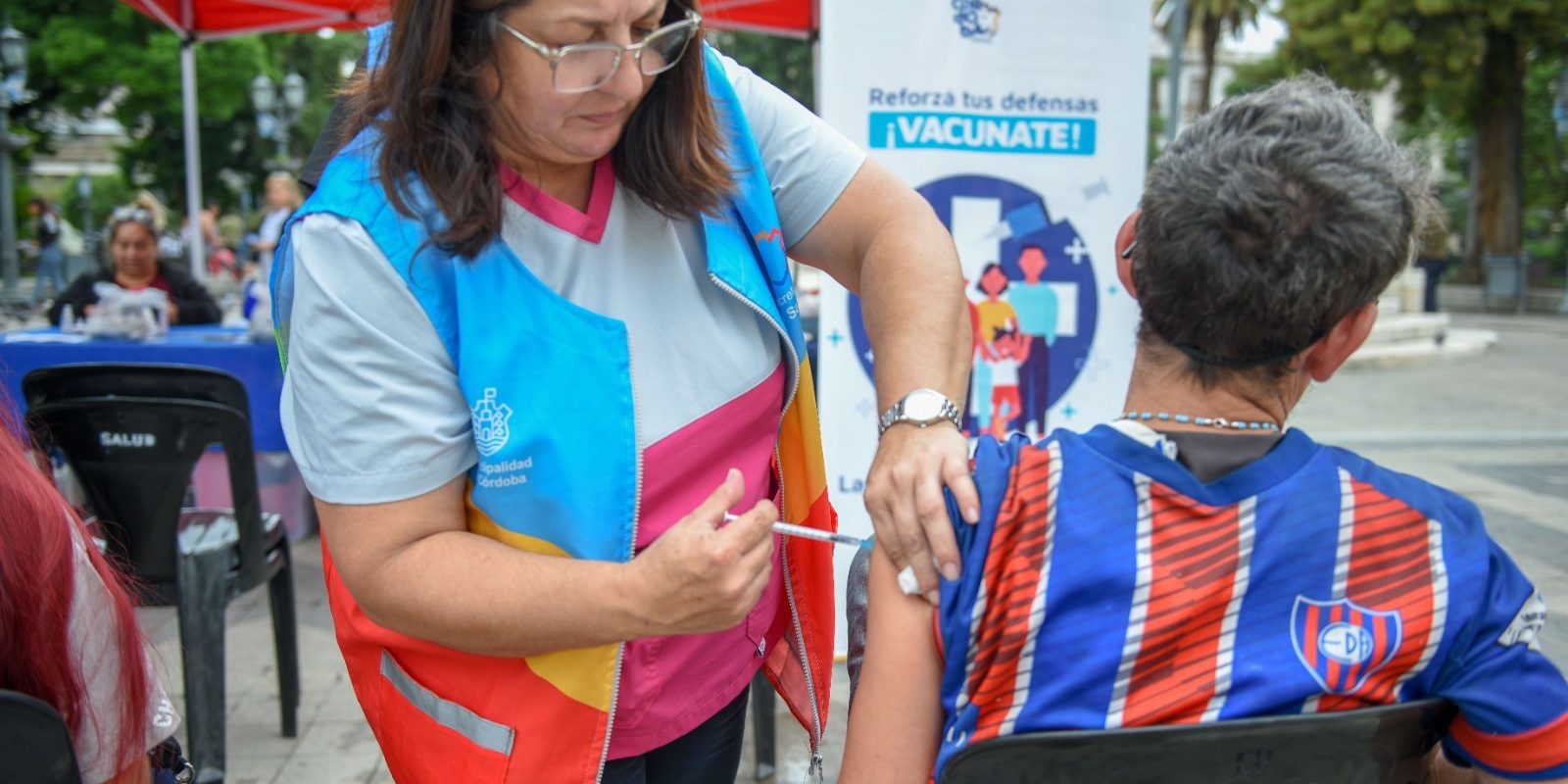 Realizaron una campaña de vacunación en el barrio Ampliación San Carlos