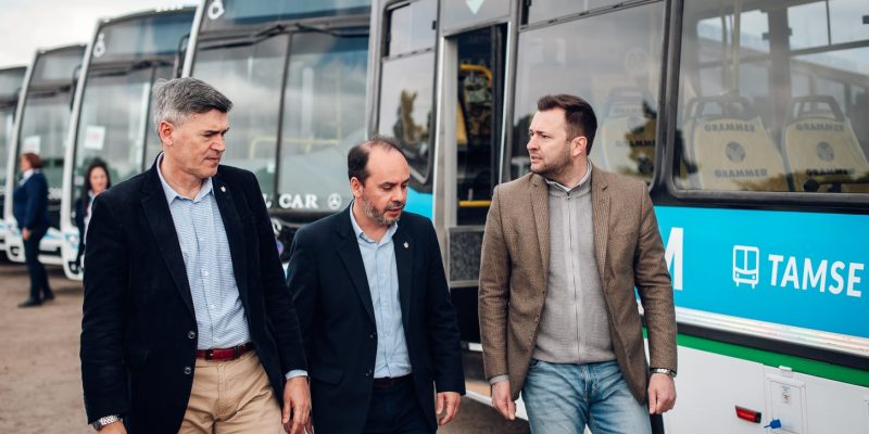 Tamse Completó Su Flota De 50 Nuevos Colectivos: Passerini Presentó Las Unidades Cero Kilómetro Que Recorrerán Las Calles A Partir De Mañana