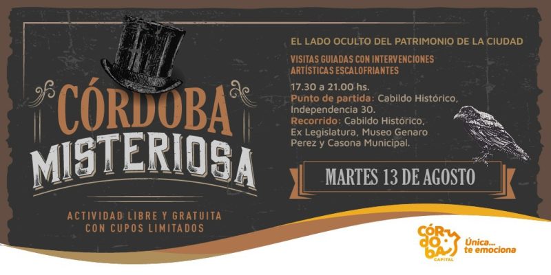 Martes 13, Noche De Brujas: La Ciudad Tendrá Una Nueva Edición De “Córdoba Misteriosa”