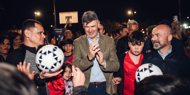 Passerini Inauguró La Refuncionalización De La Plaza Loriana Tissera: “Acá El Dolor De Un Padre Se Transformó En Amor