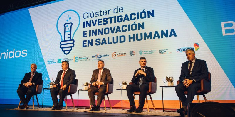 Passerini Acompañó A Llaryora En El Lanzamiento Del Cluster De Investigación E Innovación En Salud Humana