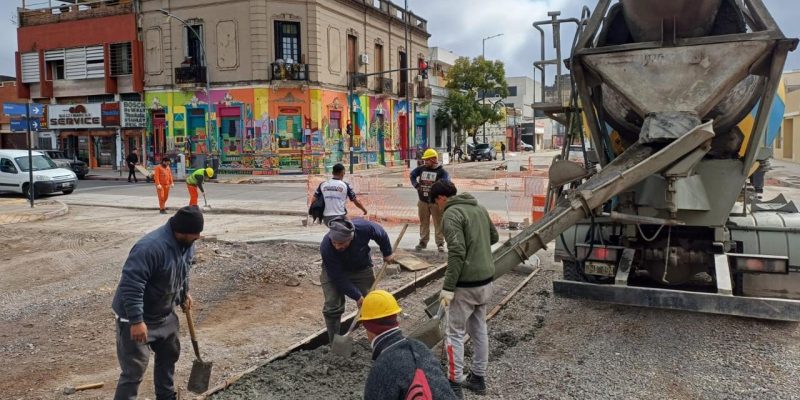 Avenida Maipú: Presenta Un 60% De Avance La Repavimentación De Las Cuadras Ensanchadas