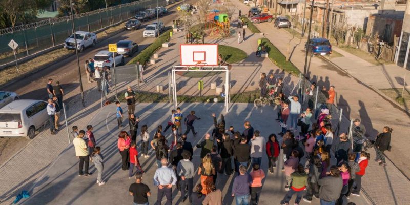 Obras Metropolitanas: Inauguraron Una Nueva Plaza En El Límite Entre Córdoba Y Villa Allende