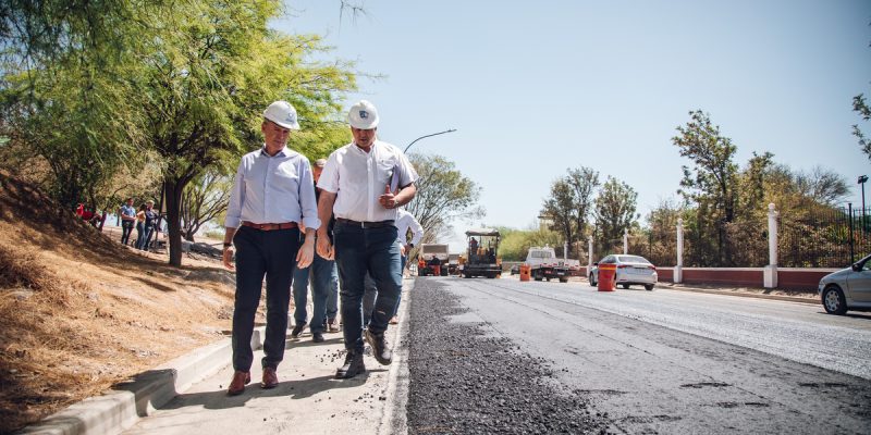 Obras En La Avenida Del Piamonte: Rehabilitación De Calzada Y Cordón Cuneta, Luminarias LED Y Una Nueva Ciclovía