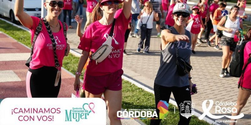 Caminata Rosa: Este Sábado Se Realizará El Lazo Rosa Humano Más Grande Del País