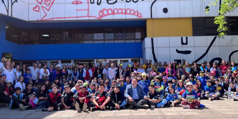 Alumnos Y Alumnas De La Escuela Carande Carro Participaron Del Cierre De La Semana Del Corazón En El Hospital Infantil