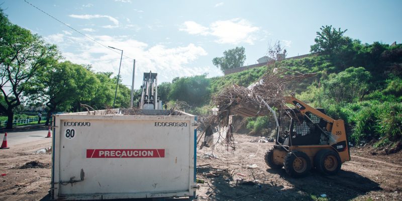 La Municipalidad De Córdoba Limpió Un Basural De 320 M2 Para Dar Más Verde A La Cañada