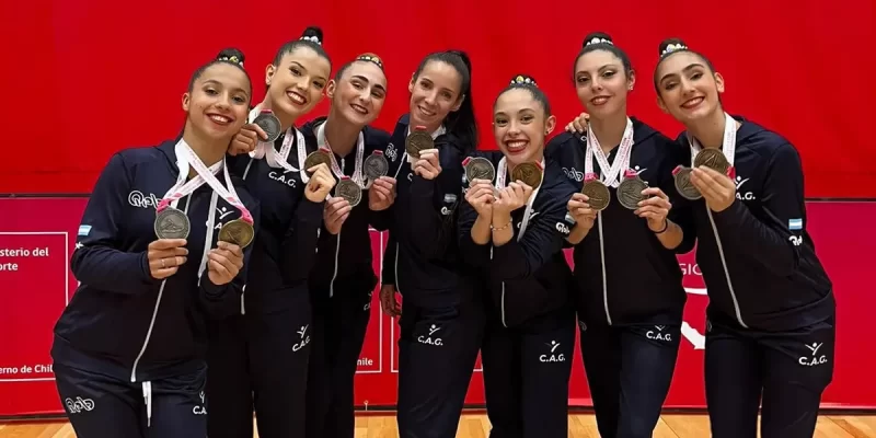 Gimnastas Del Club Municipalidad De Córdoba Tuvieron Destacada Actuación En El Sudamericano De Gimnasia Rítmica