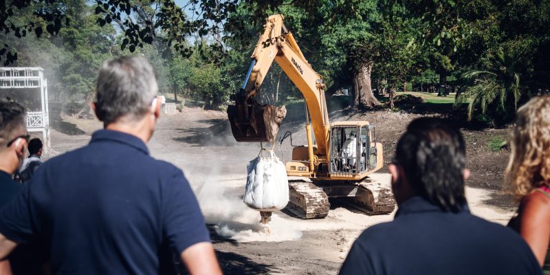 Etapas Finales De Desagote Y Limpieza De La Laguna Del Parque Sarmiento: Passerini Supervisó Los Trabajos En El Sector Sur Del Espejo De Agua