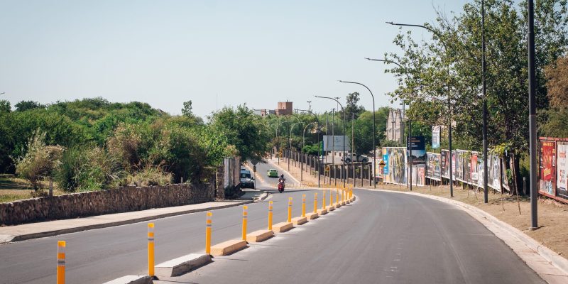 En Las Próximas Semanas El Corredor De La Avenida Del Piamonte Sumará Una Senda Para Ciclistas: La Integralidad De Las Obras Presentan Un Avance Del 90%