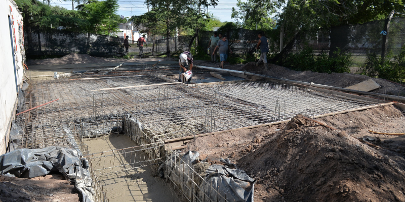 Avanzan Las Obras De Remodelación Y Refuncionalización Del Centro De Salud 66 De Barrio Mercantil Anexo