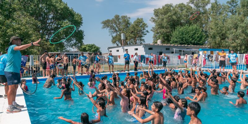 Más De 5 Mil Niños Y Niñas Que Concurren A Los Polideportivos Sociales Ya Disfrutaron De Las Piletas Municipales