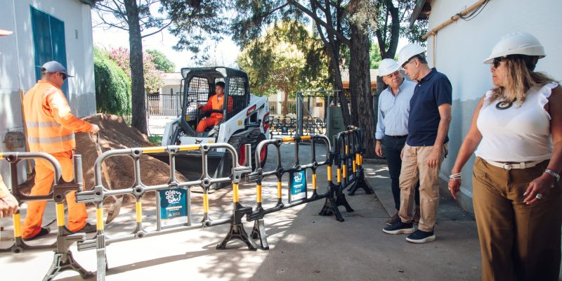 Ciclo Lectivo 2025: Passerini Recorrió Las Obras De Mantenimiento Y Mejoras En Escuelas Previo Al Inicio De Clases