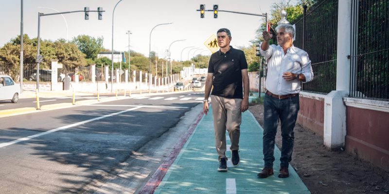 La Avenida Del Piamonte Ahora Es Un Corredor Que Fomenta La Movilidad Sustentable: Passerini Habilitó La Traza Que Une El Jardín Botánico Con El Parque Kempes