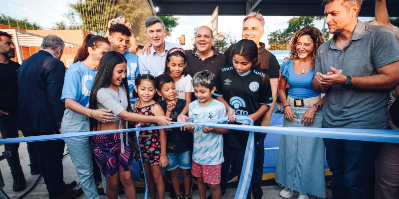 Passerini Acompañó A Llaryora En La Inauguración Del Nuevo Polideportivo Social En Barrio Quintas De Argüello