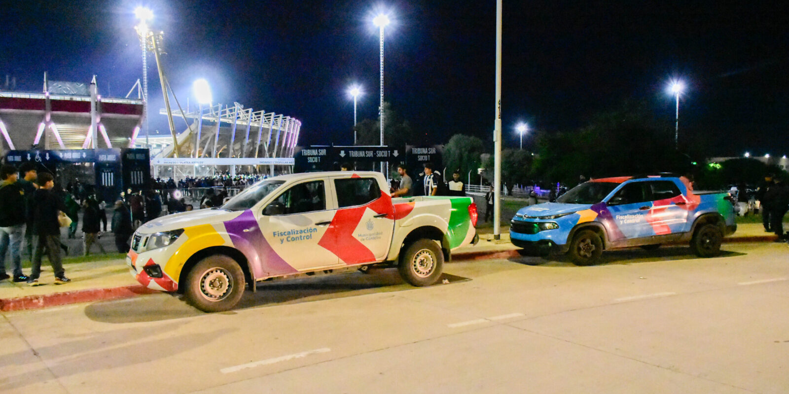 Operativo de ordenamiento para el partido Talleres-Independiente ...