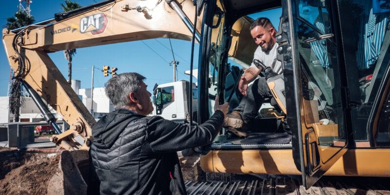 Etapas Finales Para La Ampliación Del Desagüe Pluvial De Avenida Vélez Sarsfield: Passerini Recorrió Las Obras En La Zona Sur De La Ciuda