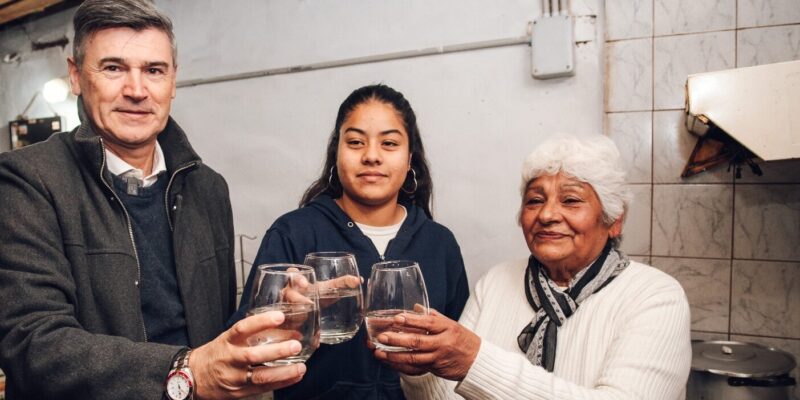Un Pequeño Barrio De La Zona Sureste Suma Un Servicio Esencial: Passerini Inauguró Las Obras De Agua Potable En Villa Las Cañitas