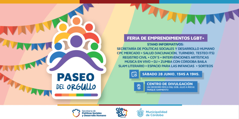 El Día Internacional Del Orgullo LGBTIQNB+ Se Celebra Con La Primera Edición De Un Paseo Feria