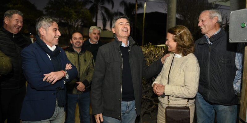 Tablada Park, Con Mayor Y Mejor Iluminación: Passerini Inauguró La Obra LED Junto A Vecinos Y Vecinas