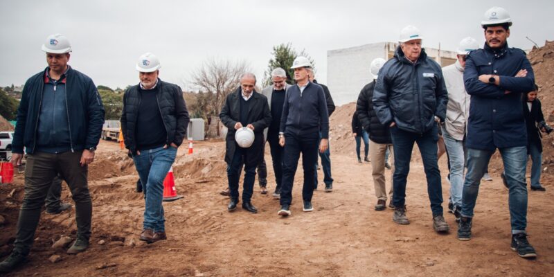 La Obra De Readecuación Del Desagüe Pluvial En Inmediaciones Del Hospital Misericordia Tiene Un 30% De Avance