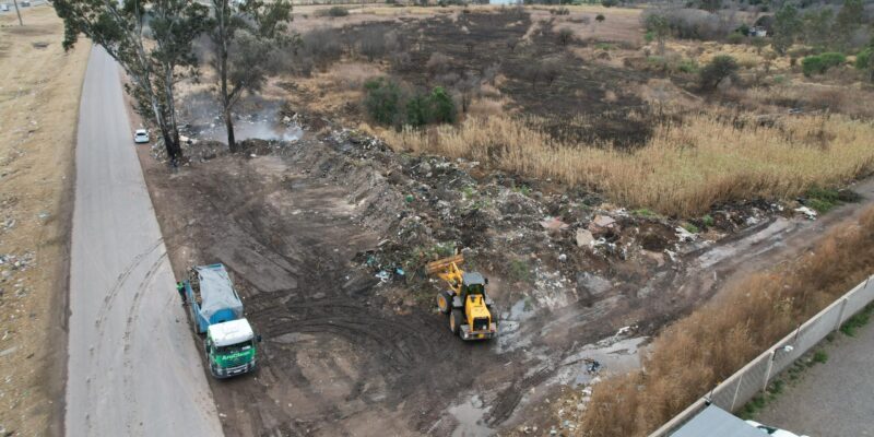 160 Toneladas De Residuos Retirados De Un Histórico Basural De La Zona Norte