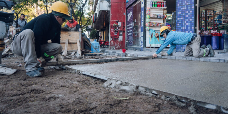 Las Obras De Mejora En La Peatonal Ayacucho Alcanzan Un 85% De Avance
