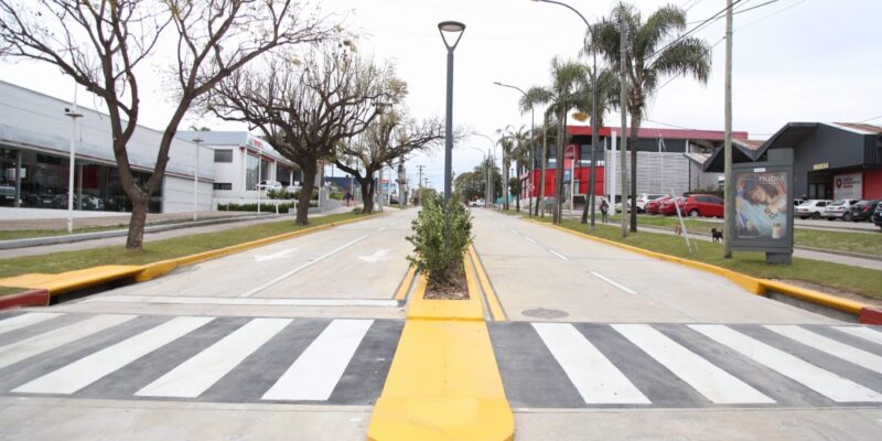 Con El Desagüe En Funcionamiento Y Nuevo Boulevard, Habilitan La Avenida Sagrada Familia Entre Colón Y Costanera