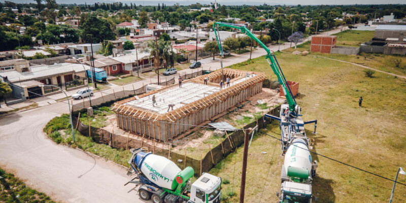 Avanza La Construcción Del Centro De Acompañamiento En Adicciones Y Salud Mental De Barrio Ituzaingó