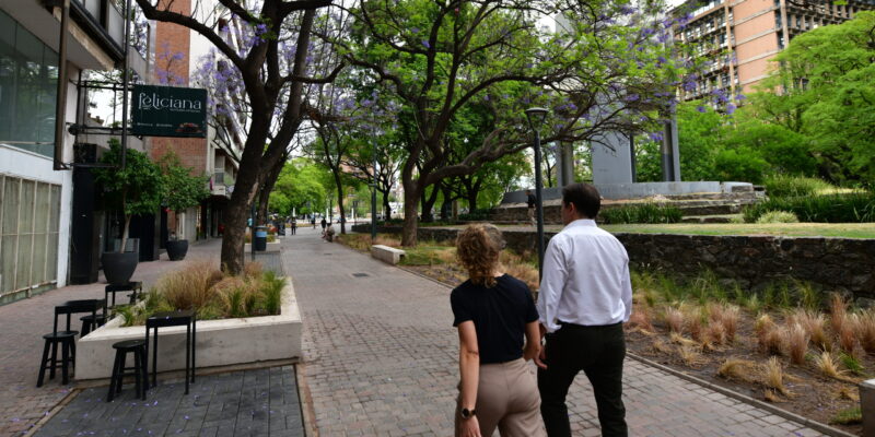 La Nueva Peatonal Ayacucho Luce Renovada: Espacio Verde, Accesible Y Moderno En El Corazón De La Ciudad