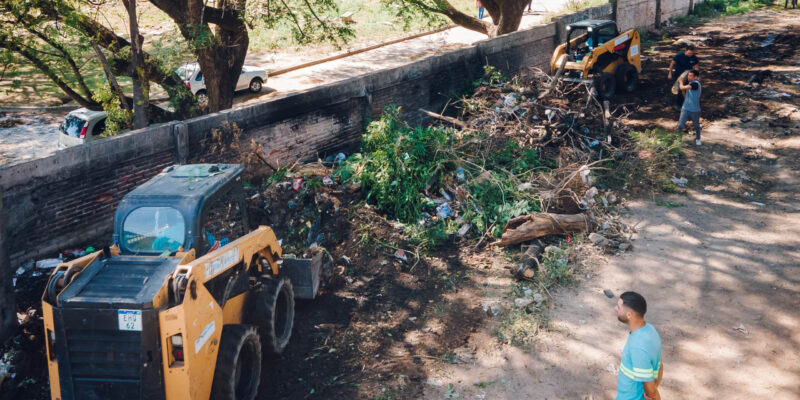 189 Toneladas De Residuos Retiradas En Un Megaoperativo De Limpieza En La Zona Este