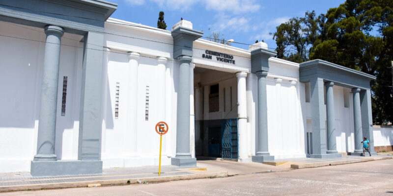 Continúan Las Obras De Puesta En Valor Del Cementerio San Vicente, El Camposanto Más Antiguo De Córdoba