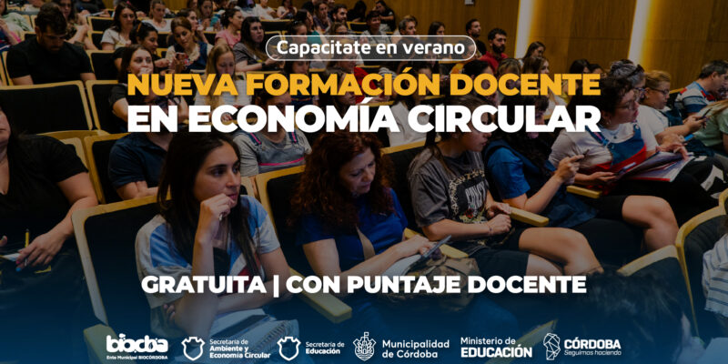 Nueva Capacitación Docente En Economía Circular