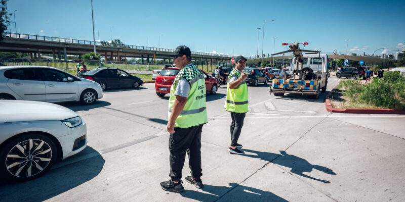 Operativo De Ordenamiento Municipal Durante El Partido De Talleres Y Gimnasia Esgrima De Mendoza