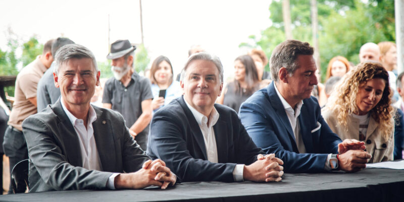 Nueva Sede De La Universidad Provincial De Córdoba: Passerini Y Llaryora Presenciaron El Inicio De La Obra En Villa El Libertador
