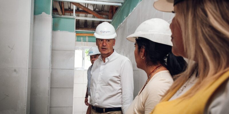 Previo Al Inicio De Clases, Passerini Recorrió Las Tareas De Mantenimiento En Escuelas Y Jardines Municipales