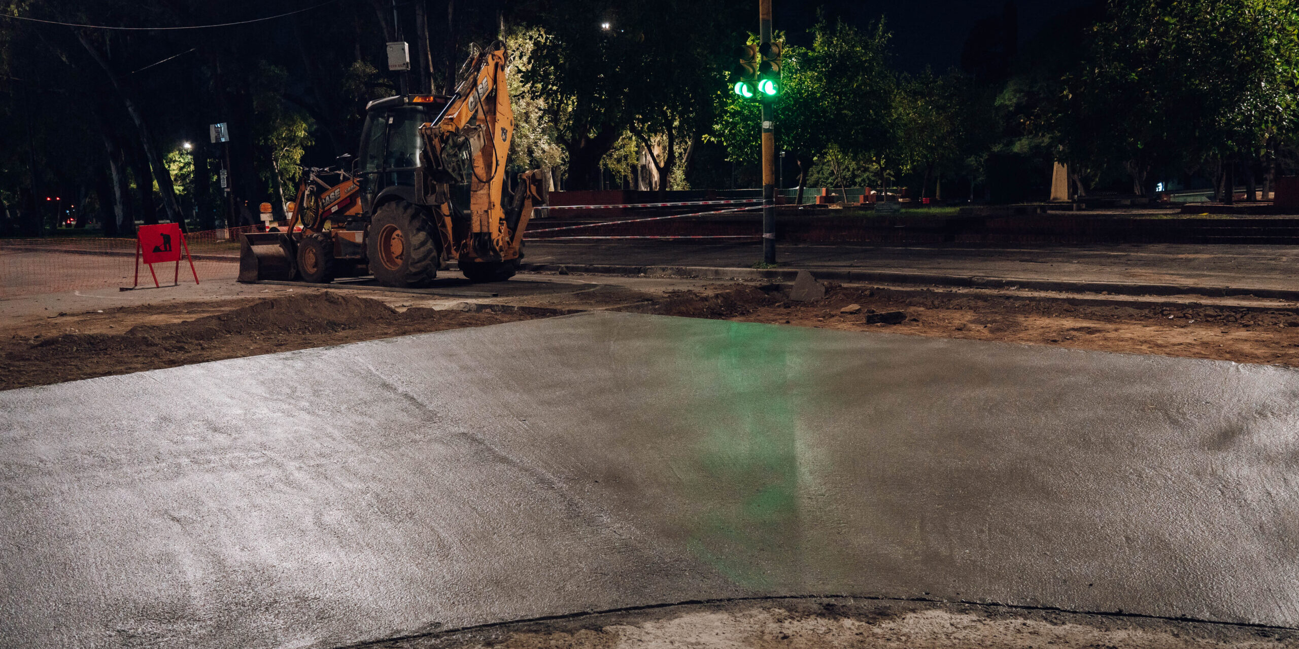 Avanzan las obras de bacheo en la calle Naciones Unidas y extienden los ...