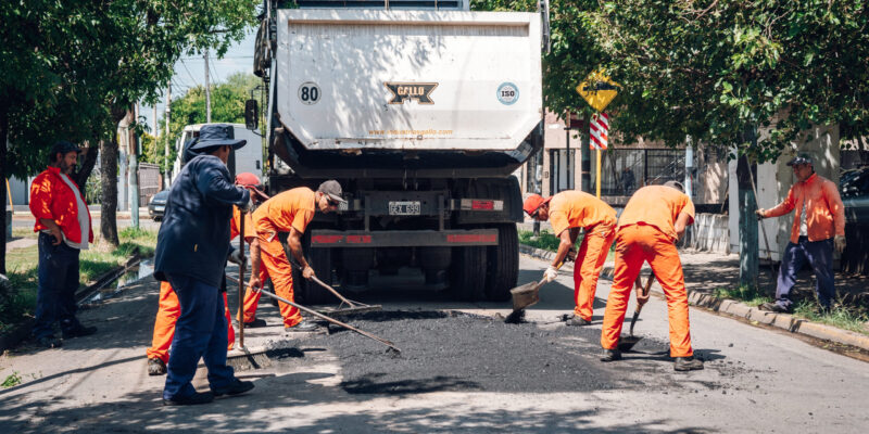 Finalizaron Las Obras De Bacheo Con Hormigón En Lagunilla