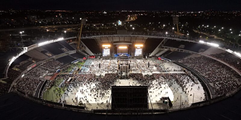 Operativo De Ordenamiento Para El Show De Alejandro Sanz