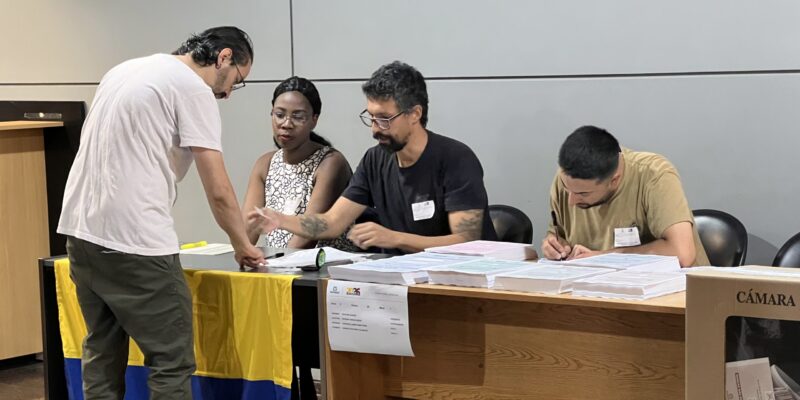 Córdoba Capital Fue Sede De La Jornada Electoral Parlamentaria De Colombia Con Participación De La Comunidad Residente