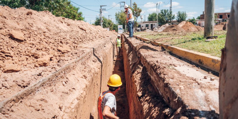 Villa El Libertador: Iniciaron Las Obras De Nexo Que Mejorarán El Abastecimiento De Agua Potable A 15.000 Vecinos