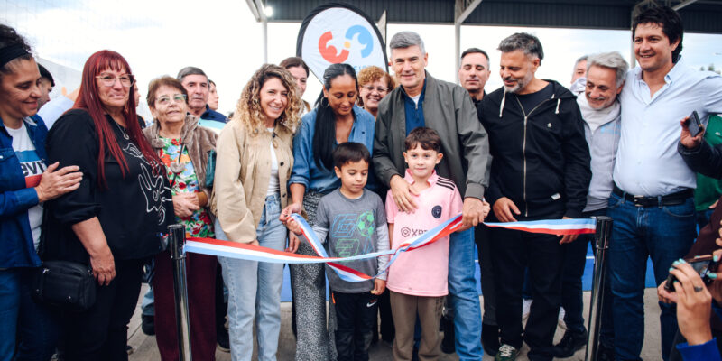 La Ciudad Cuenta Con Un Nuevo Espacio Social Y Deportivo En Barrio Procrear Liceo