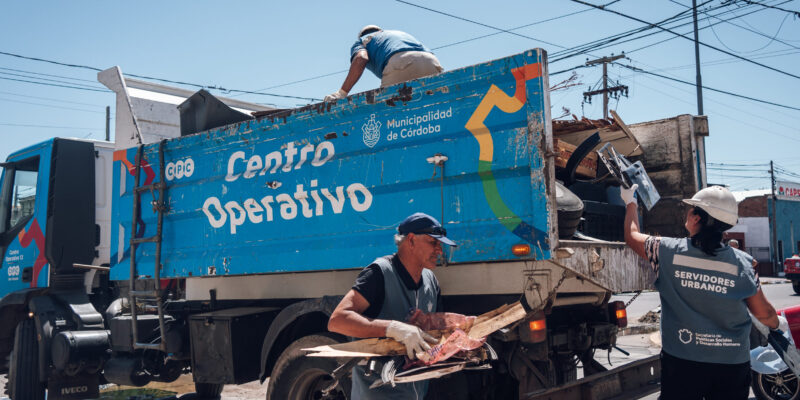 Las Tareas De Ordenamiento Ambiental, Descacharreo Y Limpieza Comenzarán Por Los Barrios Poeta Lugones Y Ampliación Poeta Lugones