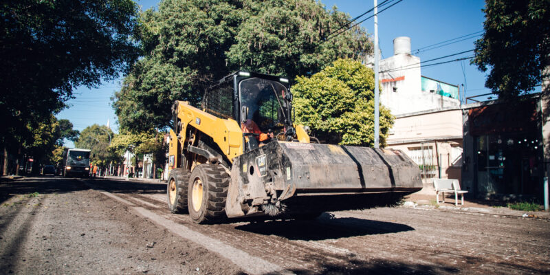 Rehabilitan Con Asfalto 500 Metros Lineales De Calle En Mariano Fragueiro