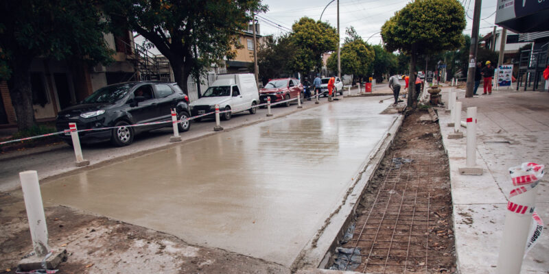 Intervienen Con Hormigón La Intersección De Bv Los Granaderos Y Virgen De La Merced