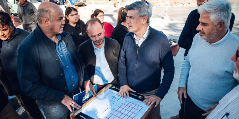 Passerini Recorrió Obras De Cloacas Y Pavimento Que Beneficiarán A Más De 3.600 Vecinos De Villa Unión