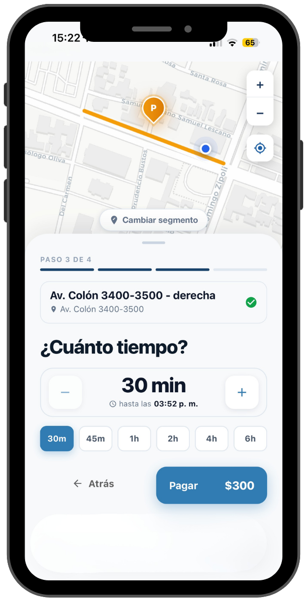 Vos tenés el control desde tu celular