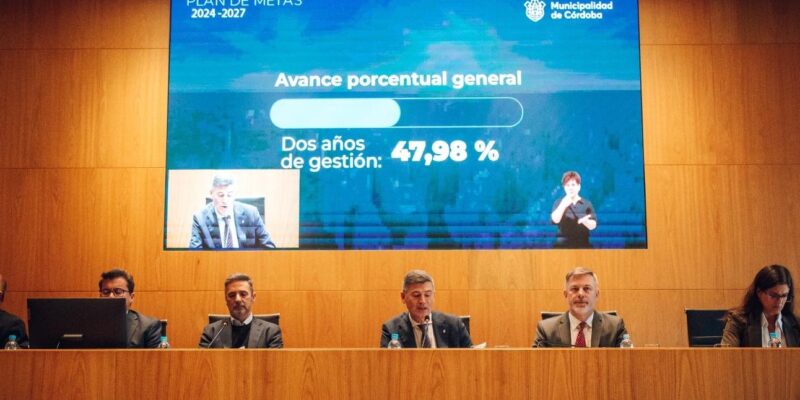 Passerini Presentó El Segundo Informe De Avance Anual Del Plan De Metas 2024-2027