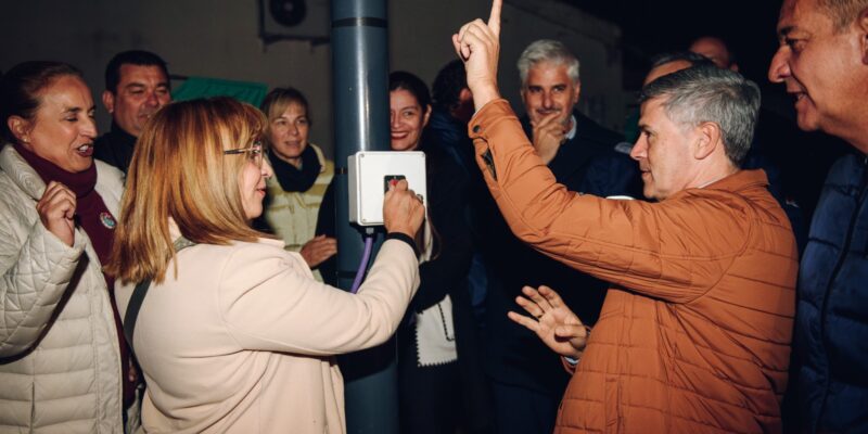 Las Calles De Ampliación Poeta Lugones, Iluminadas En Su Totalidad Con Tecnología LED
