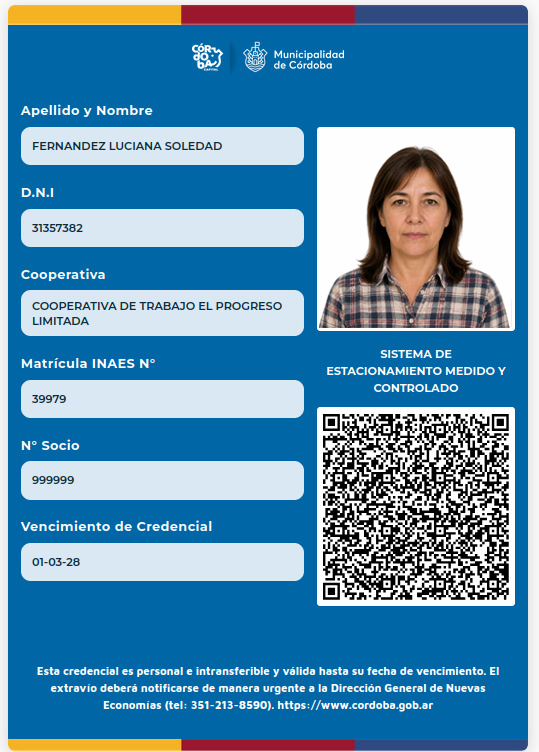 Información estacionamiento medido y controlado — SEMM Córdoba